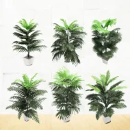 45-90cm Tropical Palm Tree Large Monstera Artificial Plants Large Coconut Tree With Foliage Wedding Home Garden Balcony Decor - Image 2