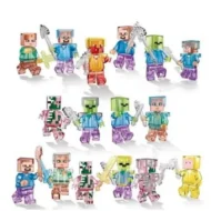 Building blocks, figureshumanoid dolls, toys, mini figures, humanoid dolls, children's toys, birthday gifts, cartoon characters. - Image 4
