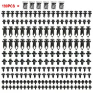 Car Retainer Clips 6 Popular Sizes Fasteners Automotive Plastic Clips Kit Auto Trim Panel Clip Mixed Car Body Bumper Rivet - Image 2