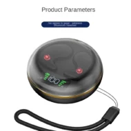 Led Display Headphones Led Power Display Hifi Stereo Sound Invisible Mini By-8 Consumer Electronics Stereo Music Headphones - Image 4