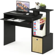 Room Desk to Study Black/Brown Econ Multipurpose Home Office Computer Writing Desk Furniture Table Pliante Desks Reading Gaming - Image 4
