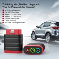 THINKCAR THINKDIAG MINI Auto OBD2 Scanner Full Systems Diagnostics All Car Lifetime Free Automotive Diagnosis Scan Tools - Image 2