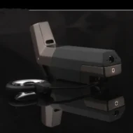 Windproof Portable Turbine Spray Gun Butane Lighter , Key Ring, Cigar Cigarette Accessories, Outdoor Gadgets, Men's Gift - Image 5