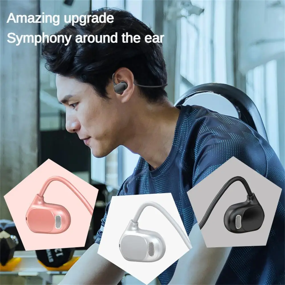 Wireless-Headphones-Comfortable-To-Wear-Long-Standby-Hanging-Neck-Not-Ear-Portable-Consumer-Electronics-Earless-Air-1.webp Wireless Headphones Comfortable To Wear Long Standby Hanging Neck Not Ear Portable Consumer Electronics Earless Air Earphones - Image 2